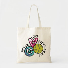 Bolsa Tote Pickleball de Paz e Amor
