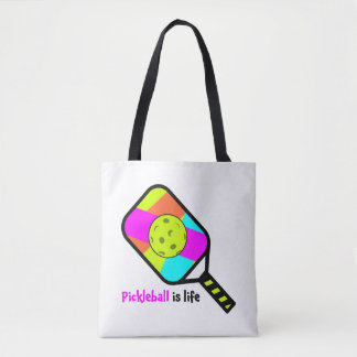 Bolsa Tote Pickleball é Vida