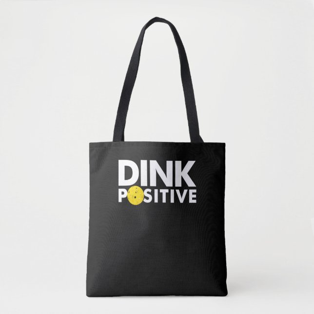 BOLSA TOTE PICKLEBALL HUMOR DINK POSITIVE FUNNY PICKLEBALL LO (Frente)