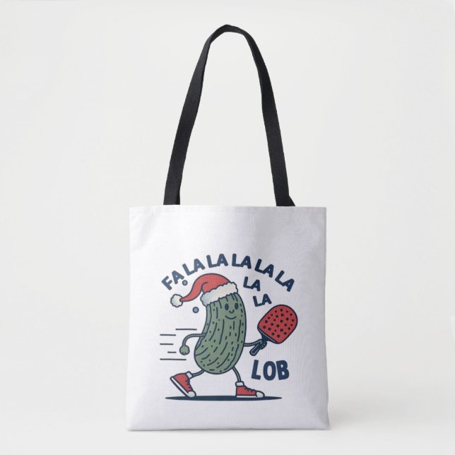 Bolsa Tote Pickleball no Natal (Frente)