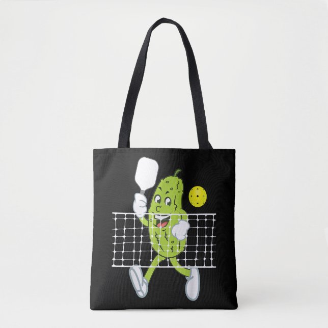 Bolsa Tote Pickleball - Pickleball Engraçado (Frente)