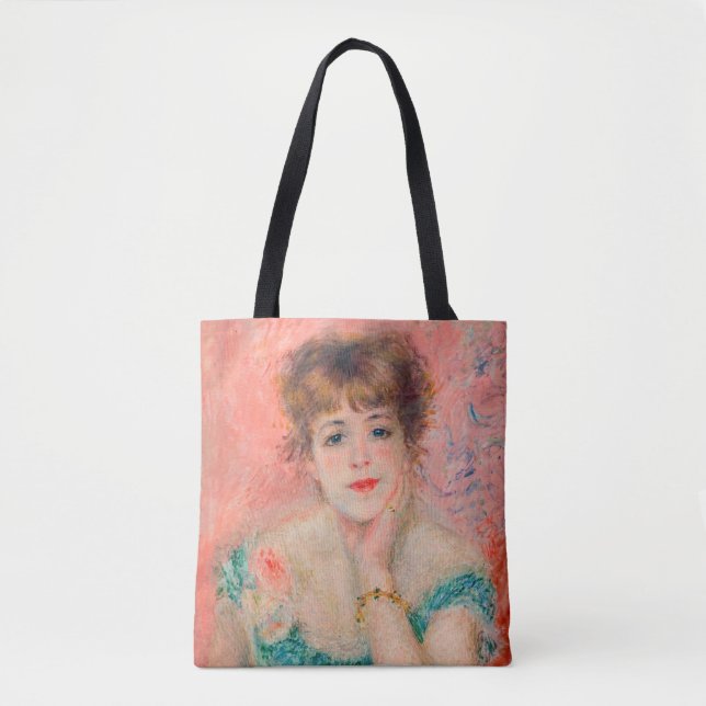 Bolsa Tote Pierre-Auguste Renoir - Atriz Jeanne Samary (Frente)