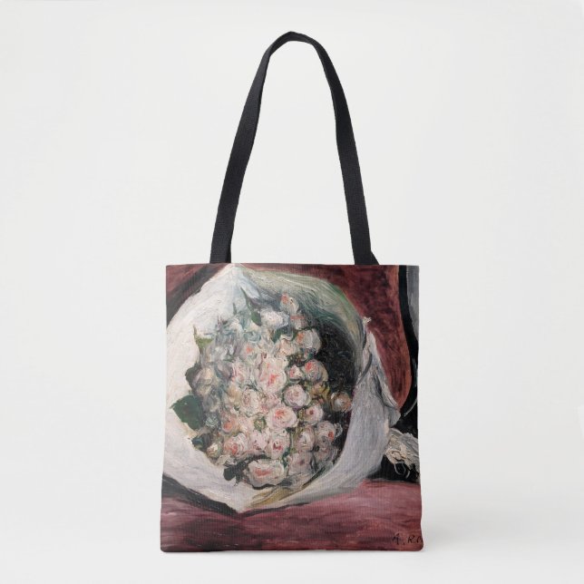 Bolsa Tote Pierre-Auguste Renoir - Buquê em caixa (Frente)