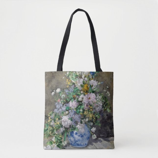 Bolsa Tote Pierre-Auguste Renoir - Buquê Primavera (Frente)
