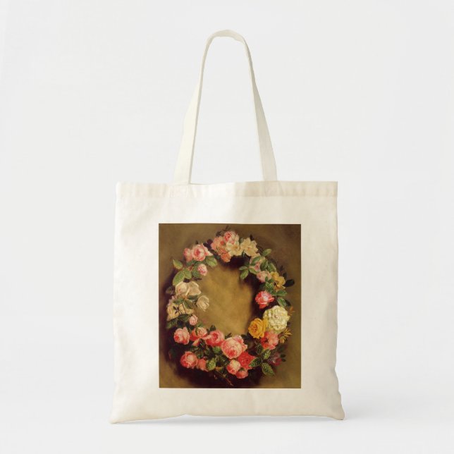 Bolsa Tote Pierre-Auguste Renoir - Coroa de Rosas (Frente)