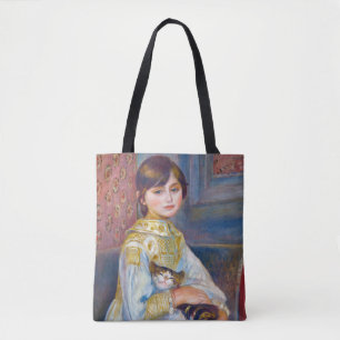 Bolsa Tote Pierre-Auguste Renoir - Criança com Gato