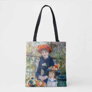 Bolsa Tote Pierre-Auguste Renoir - Duas irmãs no Terraço