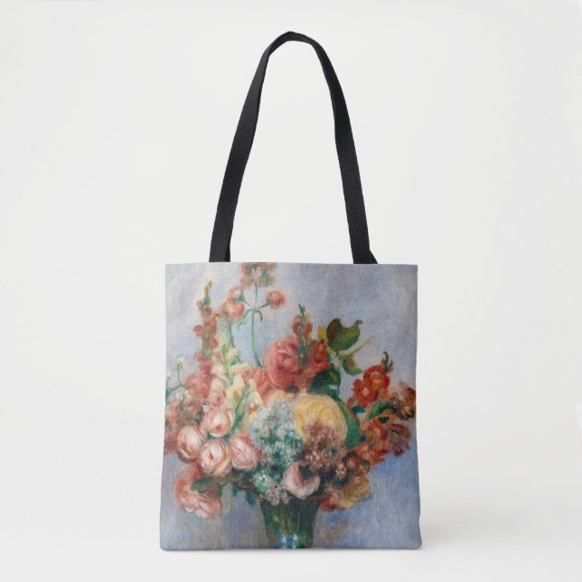 Bolsa Tote Pierre-Auguste Renoir - Flores em um Vase (Frente)