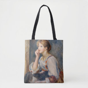 Bolsa Tote Pierre-Auguste Renoir - Mulher com Letra