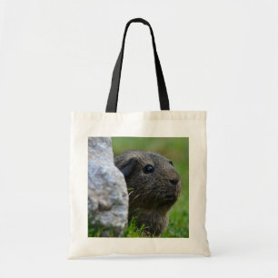 Bolsa Tote Pig guineense, limão e agouti