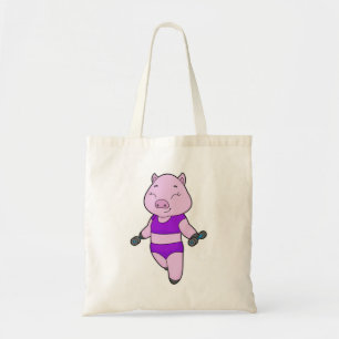 Bolsa Tote Pig Malhação Dumbbell
