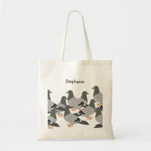 Bolsa Tote Pigeons Design