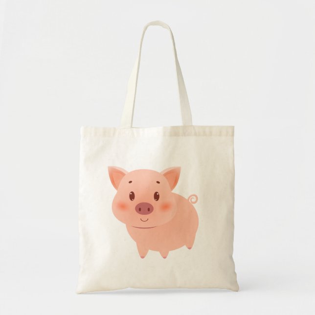 Bolsa Tote Piggy Cute (Frente)