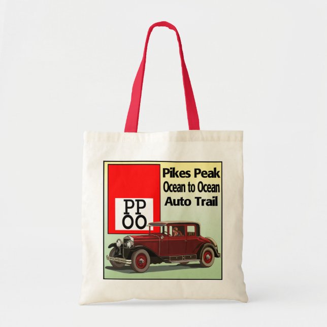 Bolsa Tote Pikes Pico Oceano a Caminho Automático do Oceano (Frente)