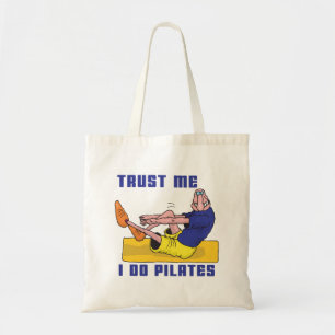 Bolsa Tote Pilates engraçado