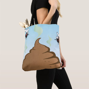 Bolsa Tote Pilha Cheirosa De Poop