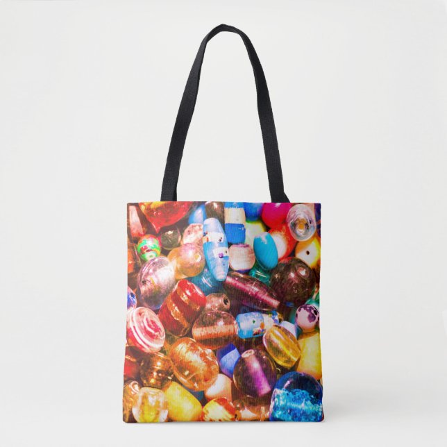Bolsa Tote Pilha de Bead (Frente)