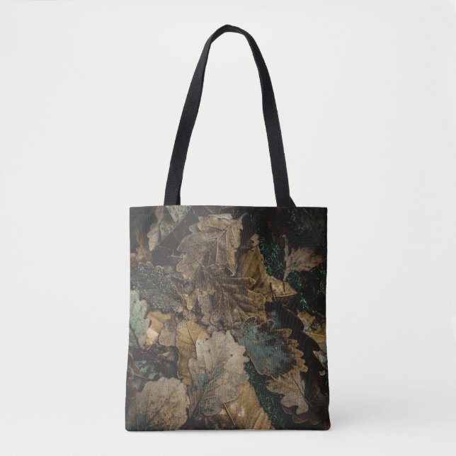 Bolsa Tote Pilha de folhas cortadas (Frente)