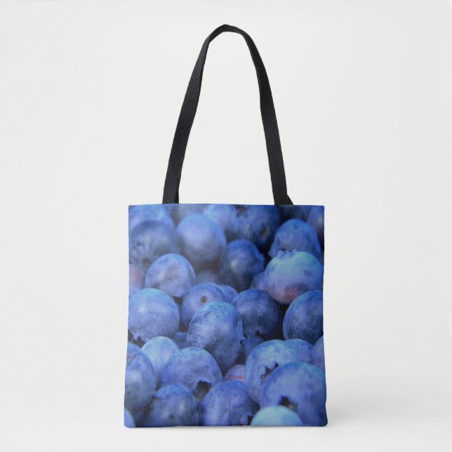 Bolsa Tote pilha de mirtilo (Frente)