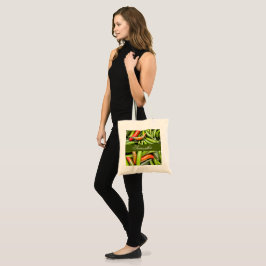 Bolsa Tote Pilha De Pimentos Espicosos Verdes