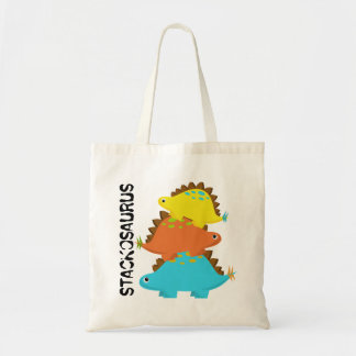 Bolsa Tote Pilha de saco do Stegosaurus