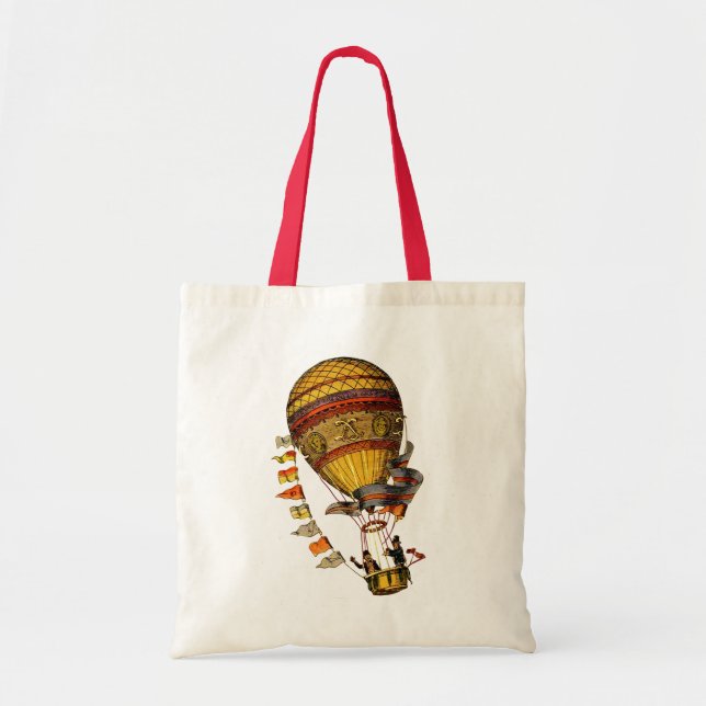 Bolsa Tote Pilote Hot Air Balloon (Frente)