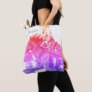 Bolsa Tote Piloto do tambor II (arco-íris)