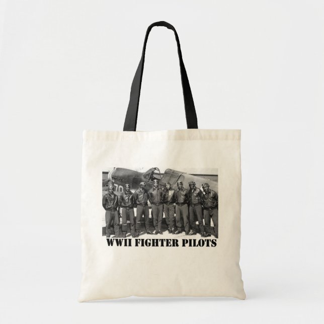 BOLSA TOTE PILOTOS DE COMBATE WWII (Frente)