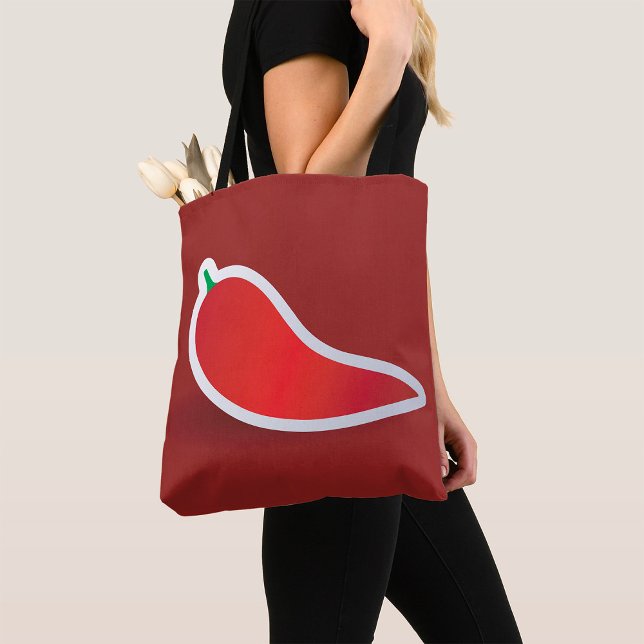 Bolsa Tote Pimenta Vermelha (Criador carregado)