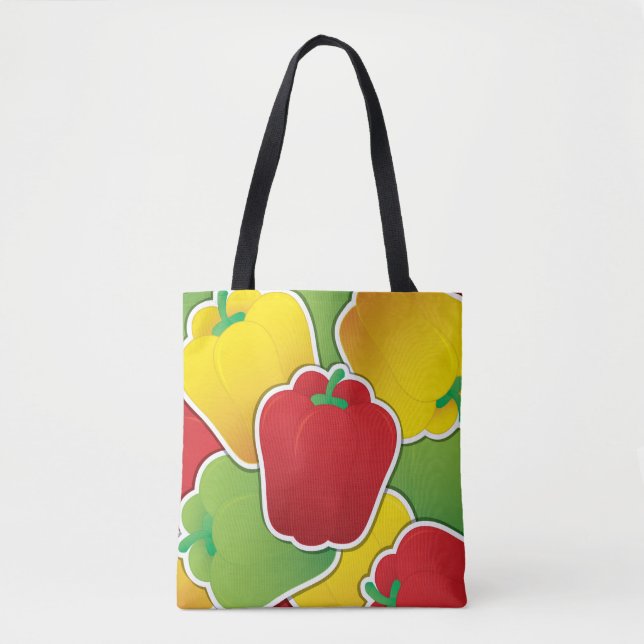 Bolsa Tote Pimentos (leveduras) (Frente)