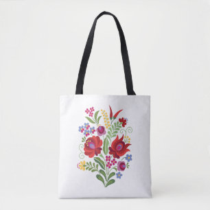 Bolsa Tote Pimentos vermelhos Design folhosos húngaros