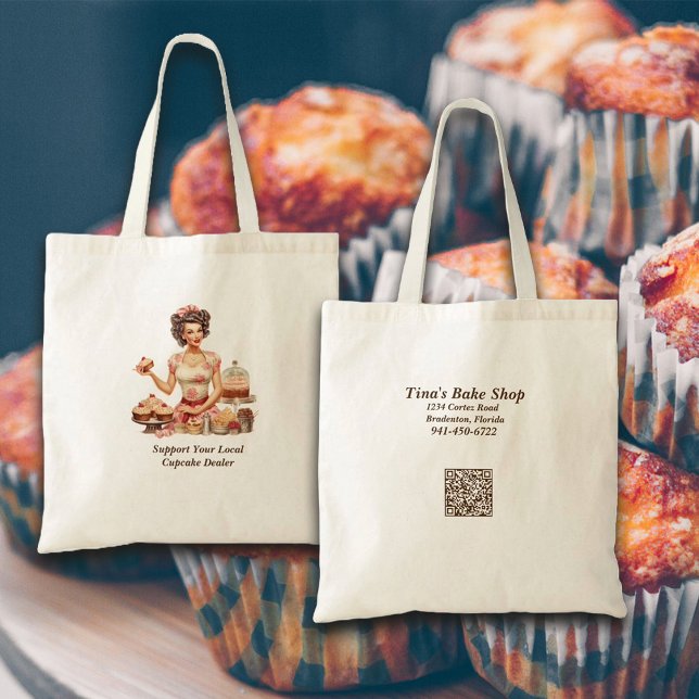 Bolsa Tote Pin Up Girl Home Bakery Themed Coozy (Criador carregado)