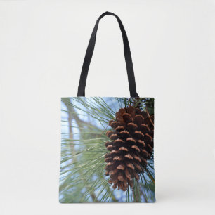 Bolsa Tote Pine Cone por toda a impressão