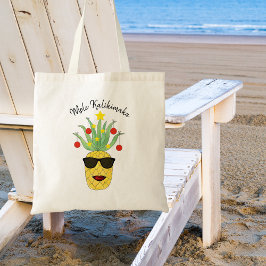 Bolsa Tote Pineapple Mele Kalikimaka