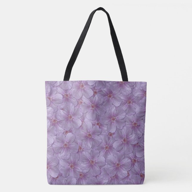 Bolsa Tote Pineywoods Geranium Padrão Sem Costura (Frente)