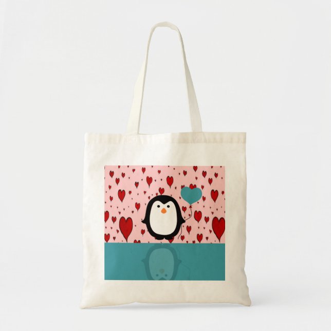 Bolsa Tote Pinguim (Frente)