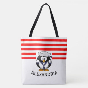 Bolsa Tote Pinguim
