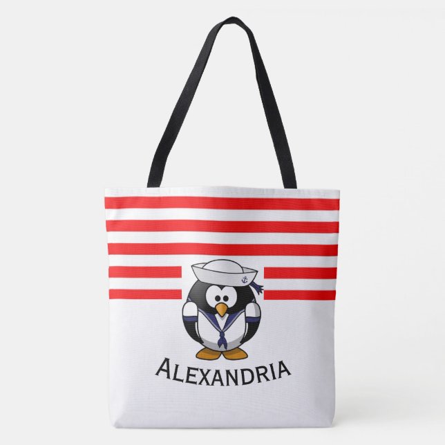 Bolsa Tote Pinguim (Frente)