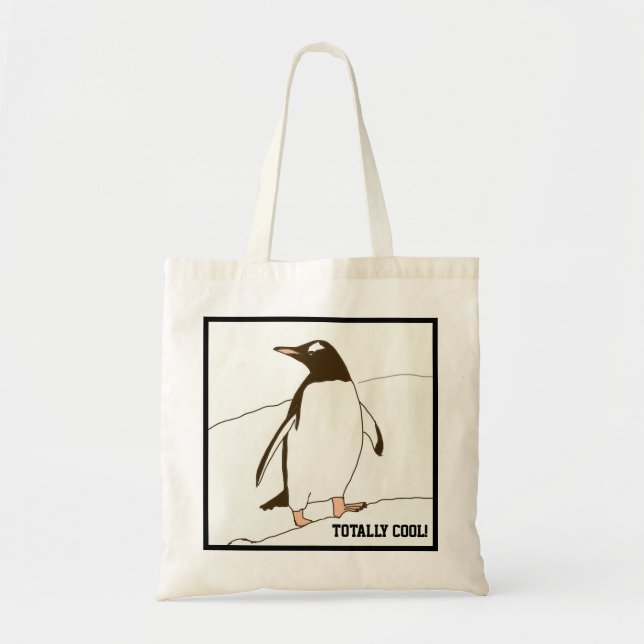 Bolsa Tote Pinguim (Frente)