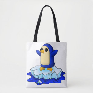 Bolsa Tote Pinguim bebê bonito