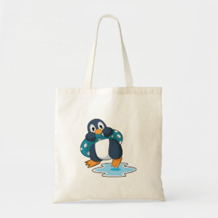 Bolsa Tote Pinguim com Lifebuoy