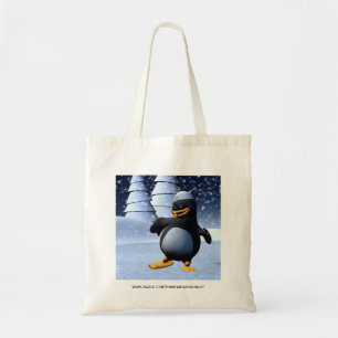 Bolsa Tote Pinguim Dançante
