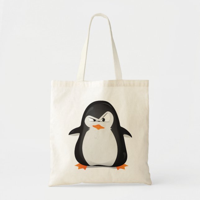 Bolsa Tote Pinguim irritado (Frente)