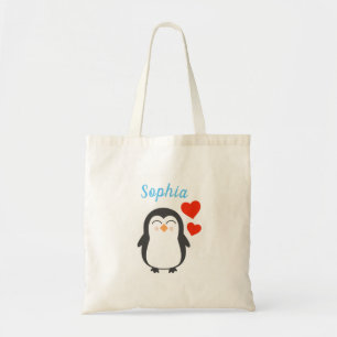 Bolsa Tote Pinguim Personalizado Bonito
