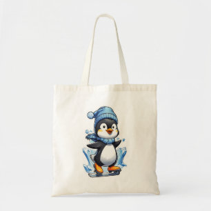 Bolsa Tote Pinguim-Pinguim-Espingarda De Gelo