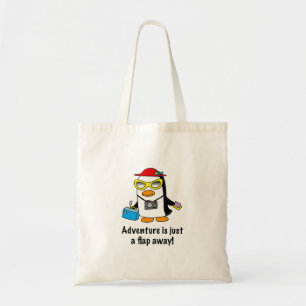 Bolsa Tote Pinguim Turista Aventura ao Alcance