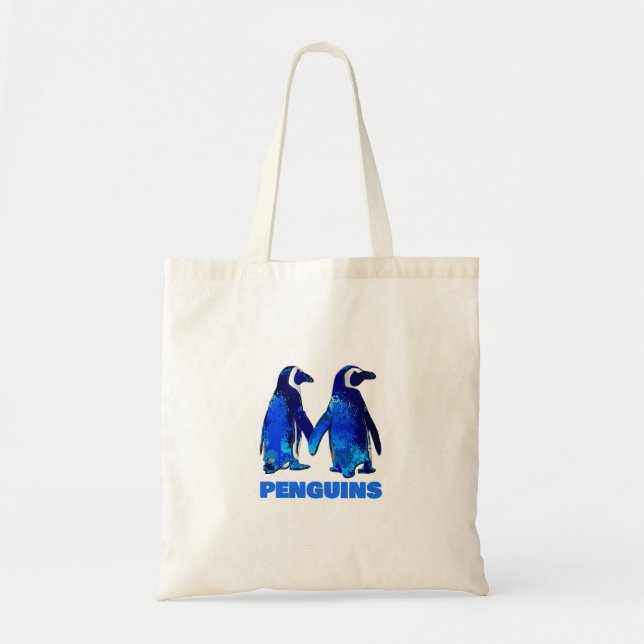 Bolsa Tote Pinguins (Frente)