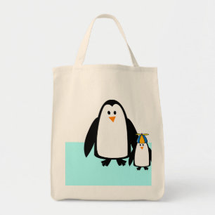 Bolsa Tote Pinguins, Natureza, Animais