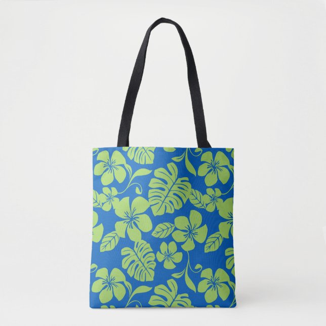 BOLSA TOTE PINK BIKINI (AZUL/VERDE) (Frente)