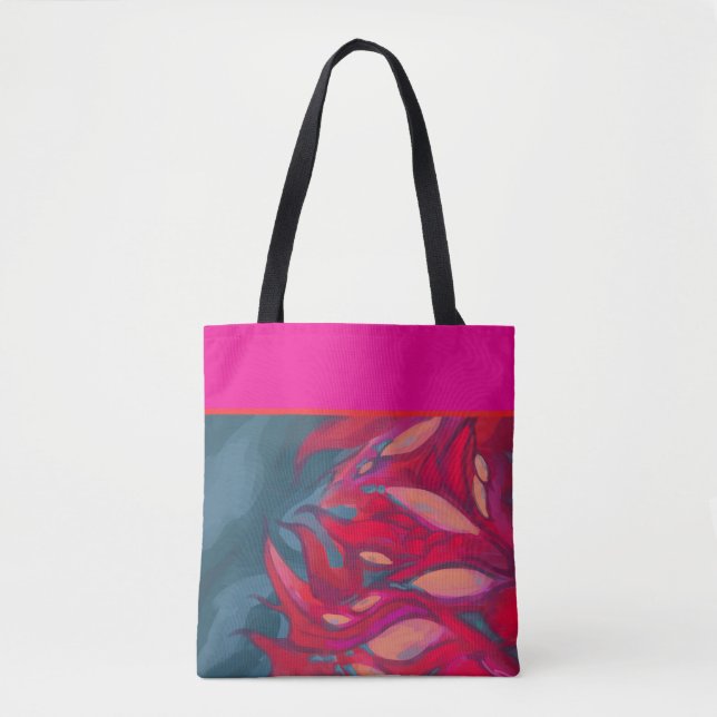 Bolsa Tote Pink, red (Frente)